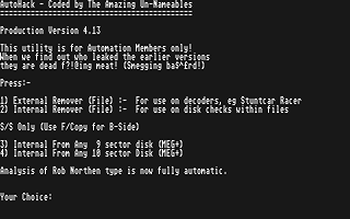 ST-AutoHack atari screenshot